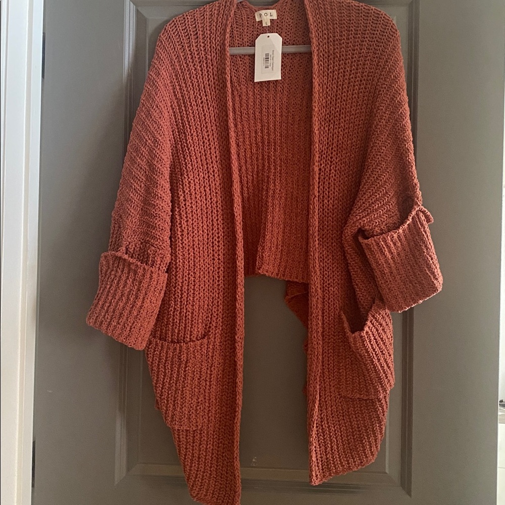 Womens open cardigan